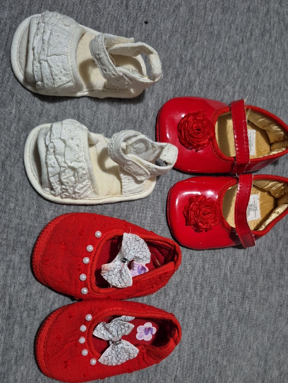 Baby Girl 0-12M Dress Shoes Bundle
